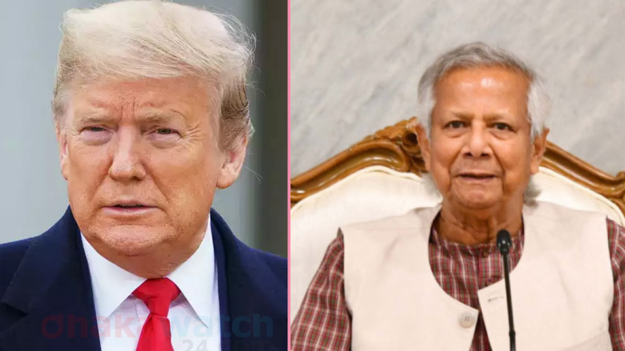 ডোনাল্ড ট্রাম্পকে বাংলাদেশ সফরের আমন্ত্রণ জানিয়েছেন প্রধান উপদেষ্টা